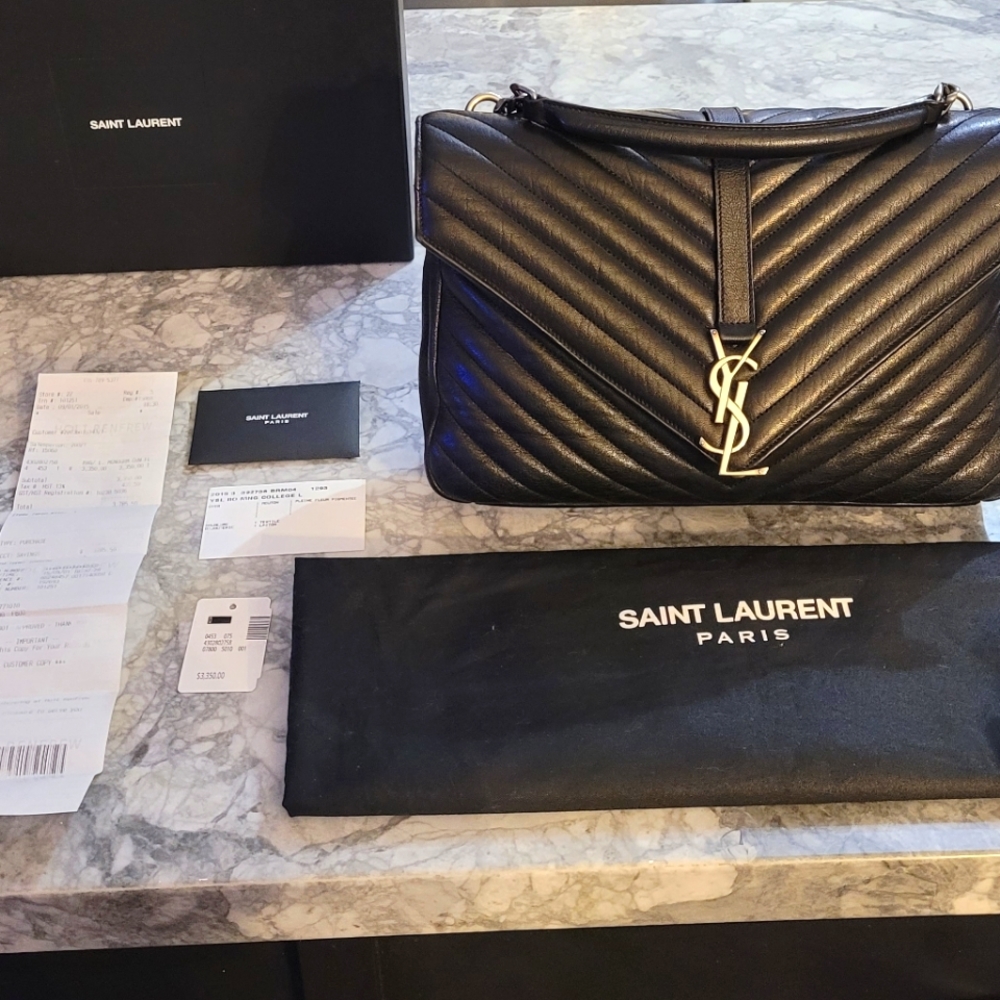 YSL College Large Chain Bag